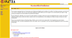 Desktop Screenshot of fr.kraetzae.de